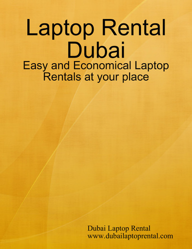 Laptop Rental Dubai