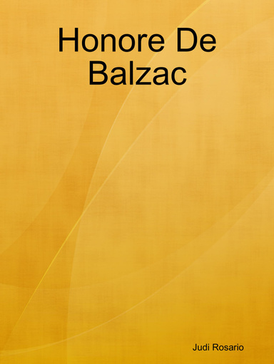 Honore De Balzac