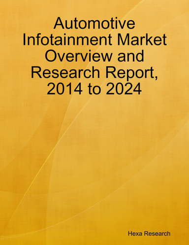 Automotive Infotainment Market Overview and Research Report, 2014 to 2024