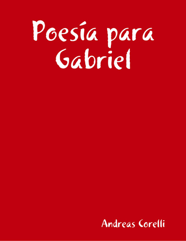 Poesia para Gabriel