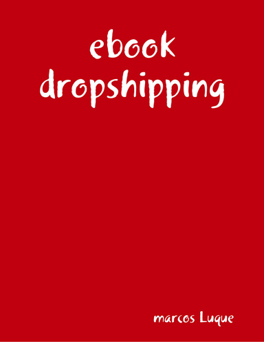 ebook dropshipping