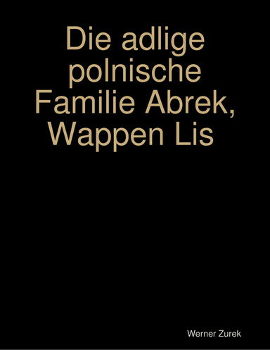 Die adlige polnische Familie Abrek, Wappen Lis