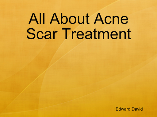 All About Acne Scar Treatment