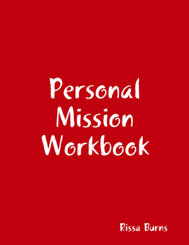 Personal Mission Workbook