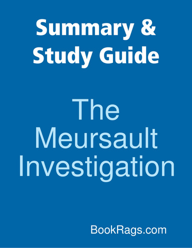 Summary & Study Guide: The Meursault Investigation