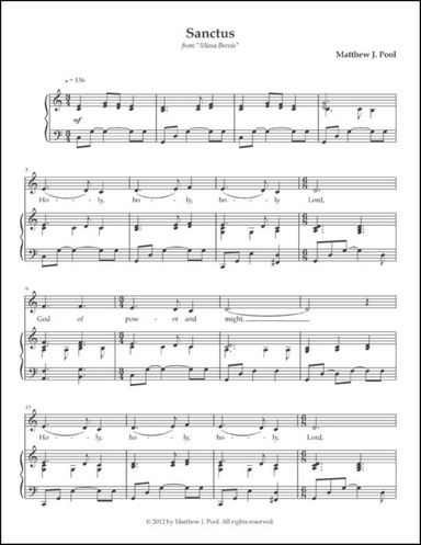 Sanctus (Missa Brevis)