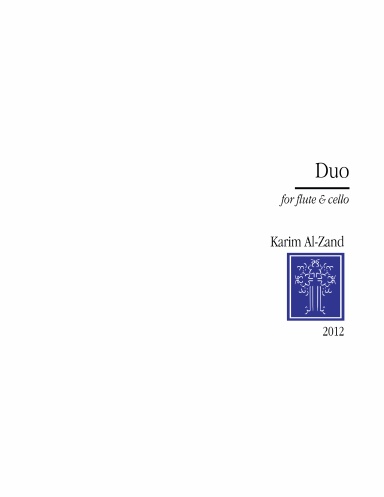 Duo for flute and cello