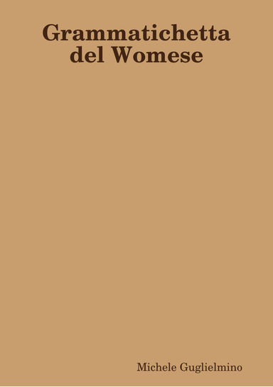 Grammatichetta del Womese