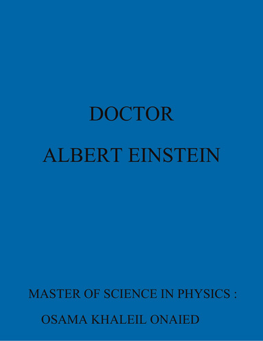 DOCTOR ALBERT EINSTEIN
