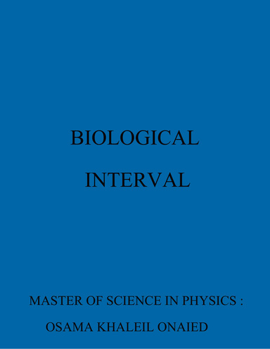 BIOLOGICAL INTERVAL