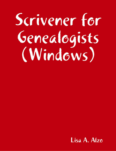 Scrivener for Genealogists (Windows)