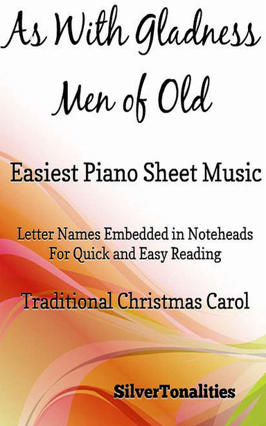 As With Gladness Men of Old Easiest Piano Sheet Music Pdf
