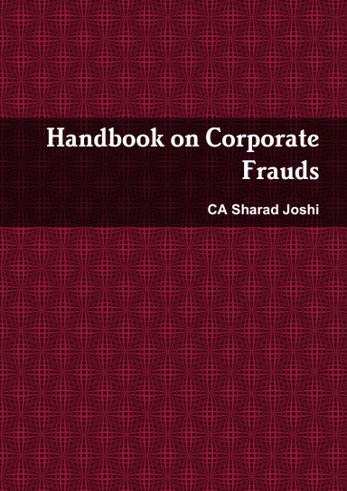 Handbook on Corporate Frauds