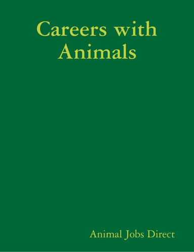 Careers with Animals
