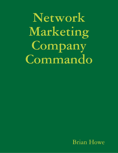 Network Marketing Company Commando