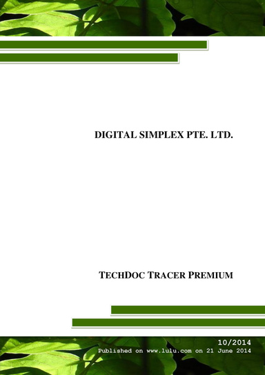 Tech Doc Tracer Premium 10/2014