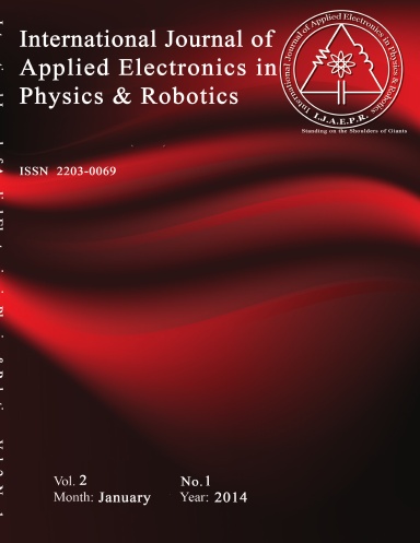 International Journal of Applied Electronics in Physics & Robotics (IJAEPR-Vol.2, No.1;2014)