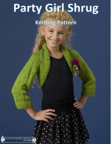 Party Girl Shrug - Knitting Pattern
