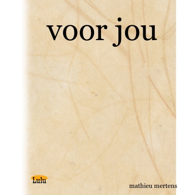 voor jou