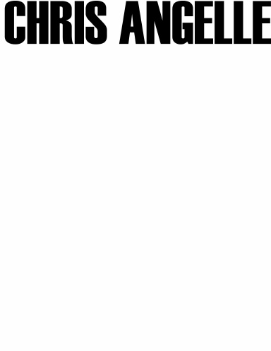 Portfolio 2007 Chris Angelle
