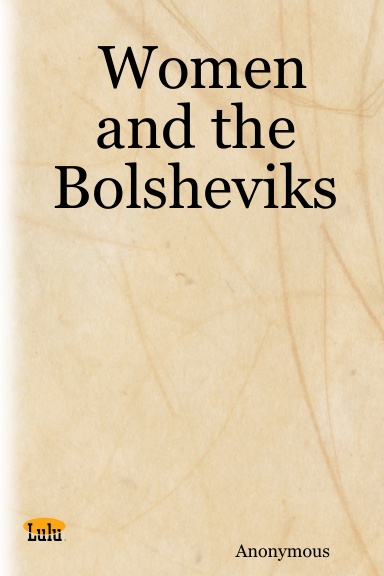 Women and the Bolsheviks