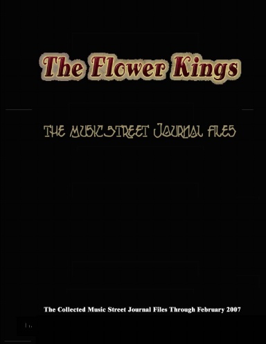 The Flower Kings - The Music Street Journal Files