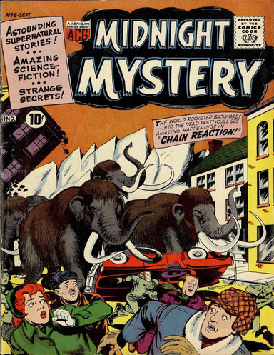 Midnight Mystery Number 6 Horror Comic Book