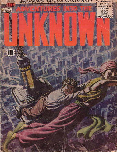 Adventures into the Unknown Number 118 Horror Comic Book