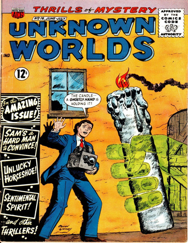 Unknown Worlds Number 16 Horror Comic Book