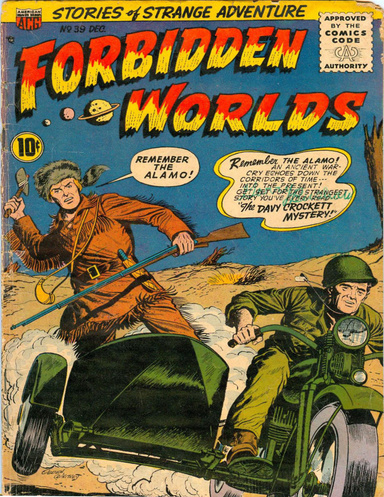 Forbidden Worlds Number 39 Horror Comic Book