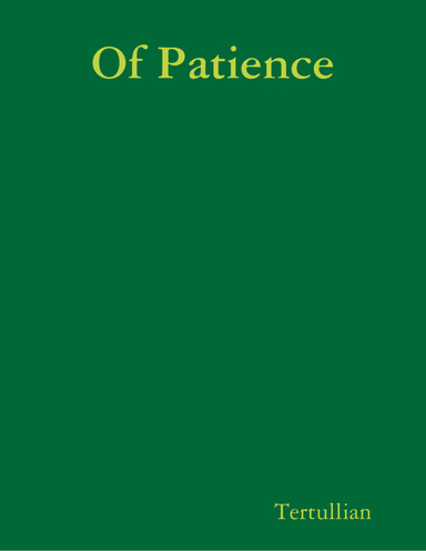 Of Patience