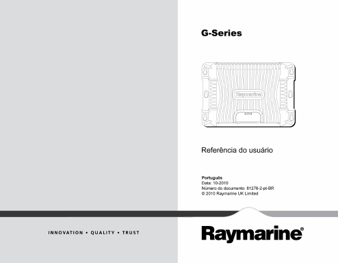G-Series GPM400 Referência do usuário (81276-2) - Português (pt-BR)