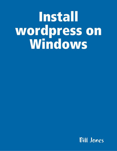 Install wordpress on Windows