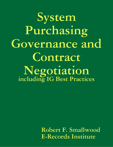 System Purchasing Governance and Contract Negotiation