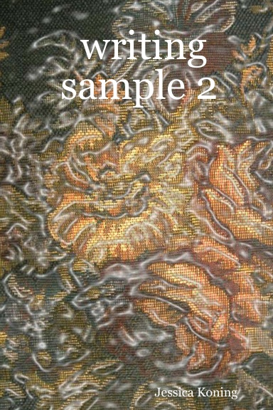 writing sample 2