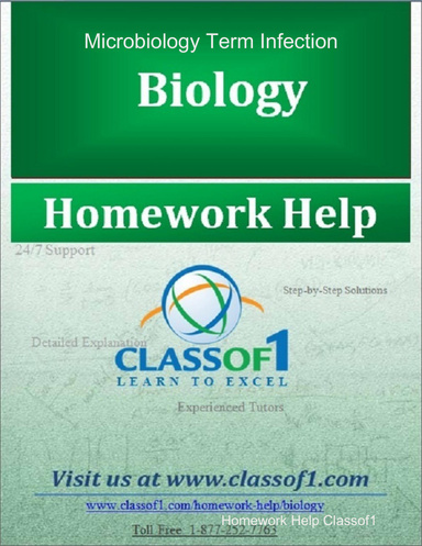 Microbiology Term Infection