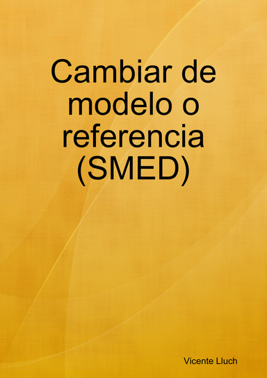 Cambiar de modelo o referencia (SMED)