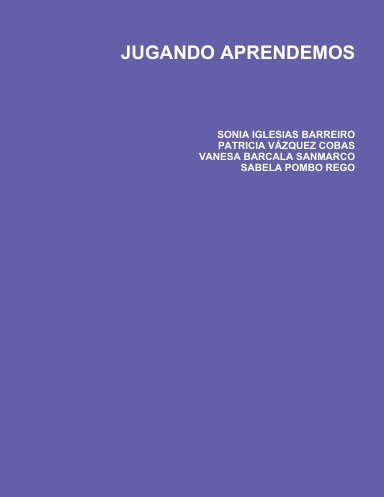 JUGANDO APRENDEMOS