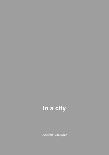 In a city