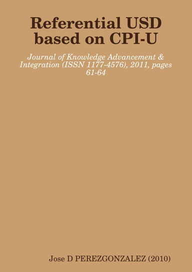 Referential USD based on CPI-U