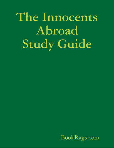 The Innocents Abroad Study Guide