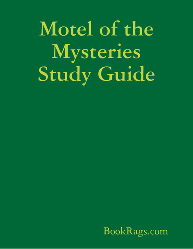 Motel of the Mysteries Study Guide
