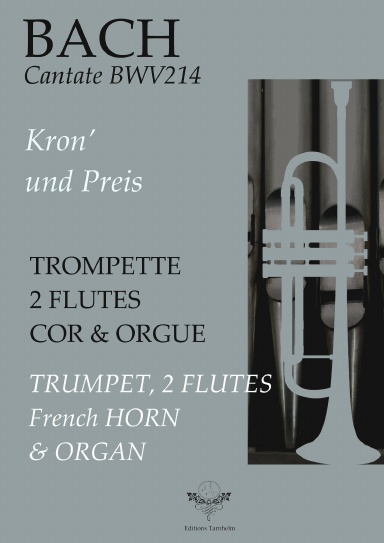 Aria "Kron’ und Preis" - Cantate bwv214 - Trompette / Trumpet