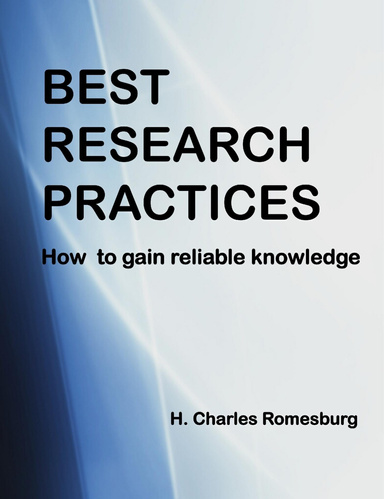 Best Research Practices