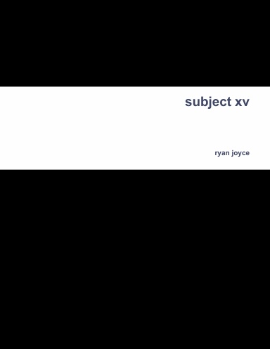 subject xv