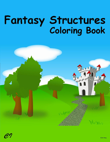 Fantasy Structures Coloring Book