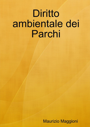 Diritto ambientale dei Parchi