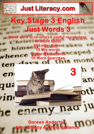 Just Literacy.com: KS3 English - Just Words 3