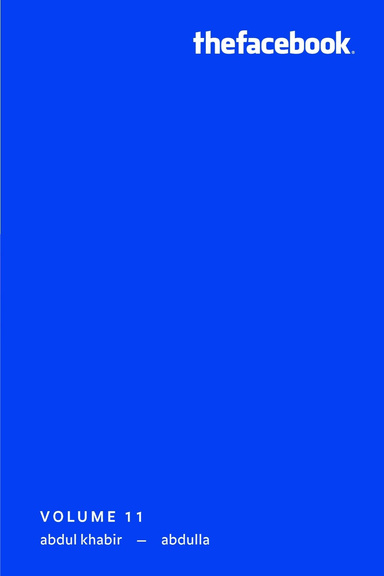 thefacebook vol 11
