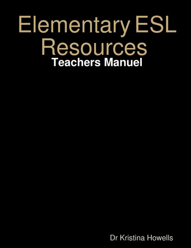 ESL Resources for the Beginner